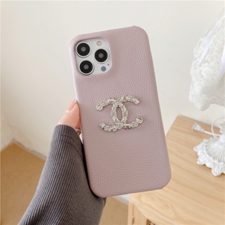 เคสโทรศัพท์มือถือหนังลิ้นจี่ แฟชั่น สําหรับ iPhone14 PRO MAX 13 13PRO 13PROMAX 12PRO 12PROMAX 11 PRO MAX XSMAX XS XR 7 8 PLUS