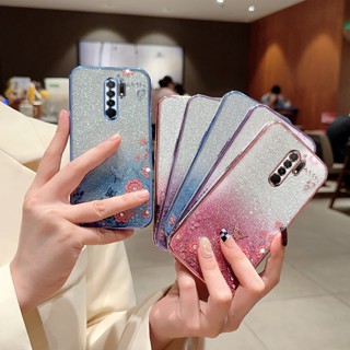 เคส Redmi 9 เคสโทรศัพท์มือถือ แบบนิ่ม ลายดอกไม้ สีชมพู สําหรับ -HYB