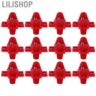 Lilishop Water Nipples - 12PCS Automatic Poultry Drinking Waterer Drinker for Chicken Quail Farm Supplies