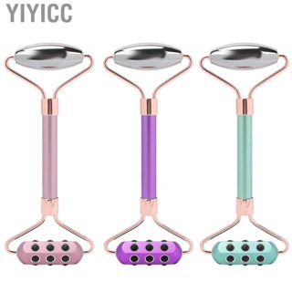 Yiyicc Terahertz Face Roller  Facial Beauty Two Heads Reduce Wrinkles for Daily Use