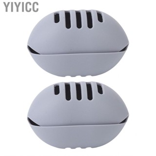 Yiyicc Makeup Sponge Holder  Tool Organizer Double Sided Breathable 2pcs Blender for Dressing Table