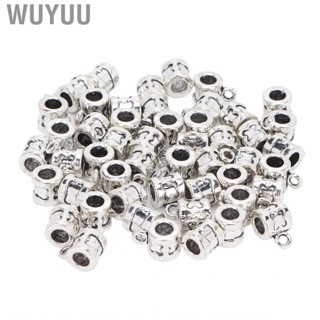 Wuyuu Beard Beads  Hair Braiding Sturdy Retro Alloy for Braids