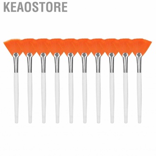 Keaostore 10x Facial  Brushes Cosmetic Makeup Soft Applicator Fan ADS