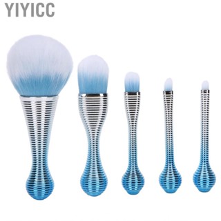 Yiyicc 5pcs  Brush Nylon Foundation Brushes  Soft Portable