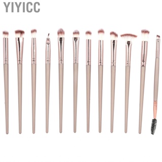 Yiyicc 12pcs  Brush Makeup Brushes Multifunctional Hair Face Eye Lip