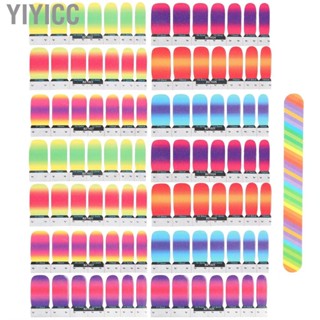 Yiyicc Manicure  Set Gradient Color   Strips ZMN