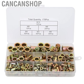 Cancanshop Color‑Plated Zinc Rivet Nut High Quality for Industrial Instruments