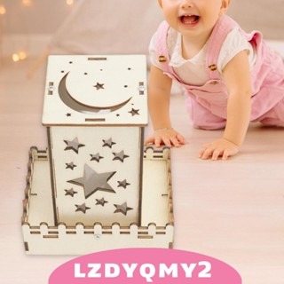 [Lzdyqmy2] โมเดลตัวต่อไม้ DIY ของเล่นสําหรับเด็ก