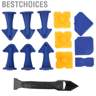 Bestchoices Caulking Finisher Tools  Silicone Nozzle Applicator 13pcs Finishing Tool Tasks for Floor Sealing