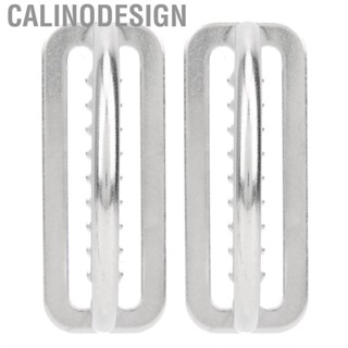 Calinodesign 2pcs Stainless D Diving Buckle Water Weight Belt Keeper BS