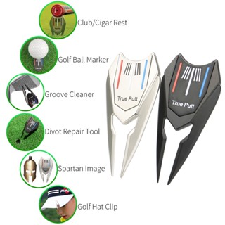 Spot golf fork metal clip golf supplies magnetic mark multifunctional green fork set BLRN