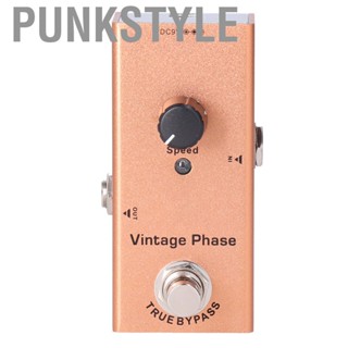 Punkstyle Guitar Effect Pedal Vintage Phase DC 9V Adapter Power