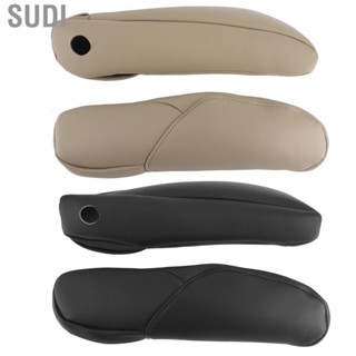 Sudi Armrest Handle Cover Decor Trim Microfiber Leather Fit for Honda CRV 2010-2017 Protection New