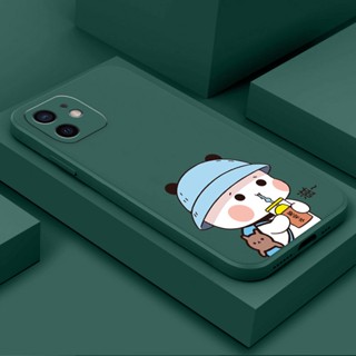 เคส Huawei Y9 2019 y7 Pro 2019 y7 Pro 2018 Y9 prime 2019 Y7A Y9S Y6P Y6S MATE 20 Pro YT08A เคสโทรศัพท์มือถือ ซิลิโคนนิ่ม กันกระแทก ลายหมีชานมไข่มุก สําหรับ