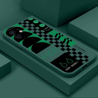เคส Huawei Y9 2019 y7 Pro 2019 y7 Pro 2018 Y9 prime 2019 Y7A Y9S Y6P Y6S MATE 20 Pro YT10A เคสโทรศัพท์มือถือ ซิลิโคนนิ่ม กันกระแทก ลายตารางสีเขียว สําหรับ