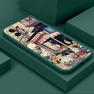 เคส Realme Narzo 50 Pro 5G Narzo 50A Prime 50i Narzo 30A C12 C25S C25 C30 C30S C15 YT05A เคสโทรศัพท์มือถือ ซิลิโคนนิ่ม กันกระแทก ลายถนน สไตล์เรโทร สําหรับ