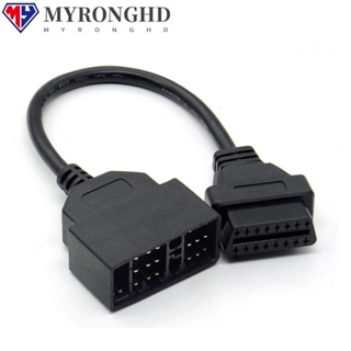 Myronghd สายเคเบิ้ลอะแดปเตอร์วินิจฉัย สําหรับ Toyota 22 Pin To 16 Pin