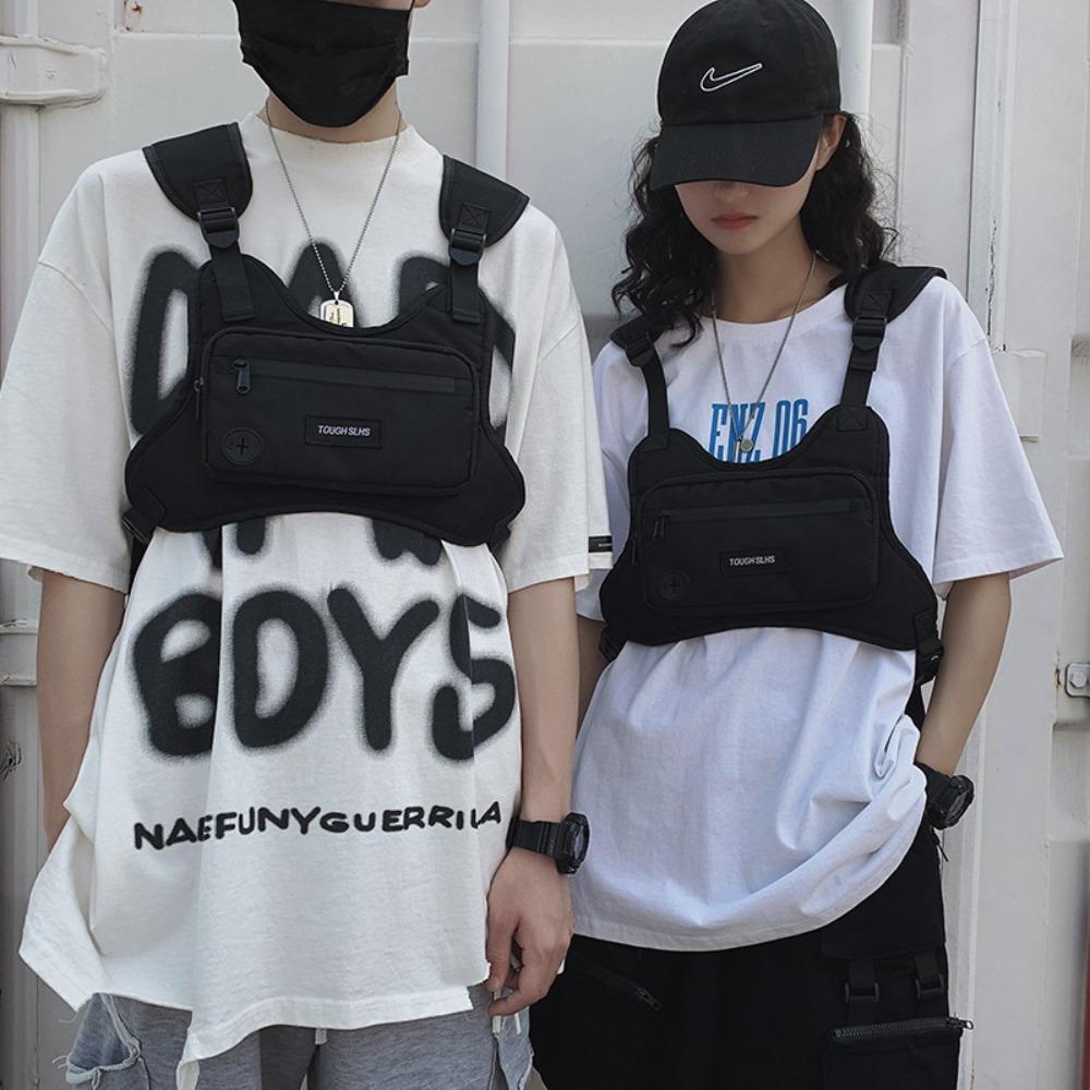 Vftt กระเป๋าสะพายหน้าอกผู้ชายลำลอง, กระเป๋าเป้สะพายหลังอุปกรณ์ทำงานกลางแจ้ง