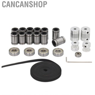 Cancanshop LM8UU Linear Bearing Kit  Shaft Coupler Timing Belt Pulley Hex Wrench Set