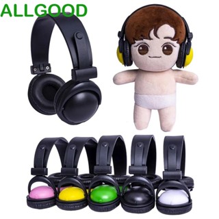 Allgoods หูฟังพลาสติก แบบพับได้ รูปตุ๊กตาอนิเมะคอสเพลย์