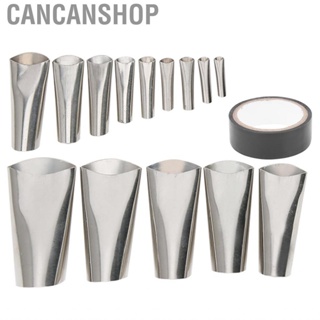 Cancanshop Caulk Nozzle 15Pcs Stainless Steel Nozzles Lightweight Sealant