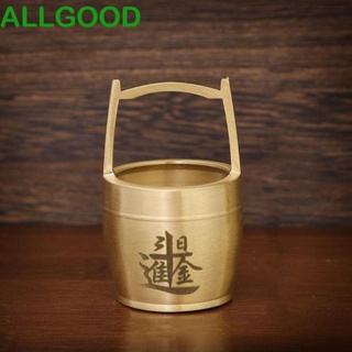 Allgoods ถังทองแดง น้ําหนักเบา ขนาดเล็ก หรูหรา สีทอง