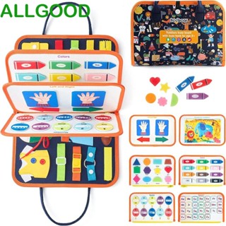 Allgoods หนังสือผ้า รูปหมีน้อยน่ารัก ของเล่นเสริมพัฒนาการ สําหรับเด็กก่อนวัยเรียน