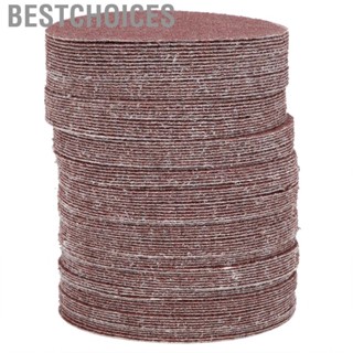 Bestchoices 100PCs Sandpaper Sand Paper Self‑Adhesive Flocked Wear Resistant And