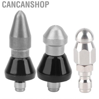 Cancanshop Dredging Nozzle 1/4in Drain Outlet Cleaning Quick High-Pressure Cleaner Nozzles