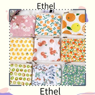 Ethel1 กระเป๋าเครื่องสําอาง พิมพ์ลายการ์ตูน ขนาดเล็ก น้ําหนักเบา แฟชั่นสําหรับผู้หญิง