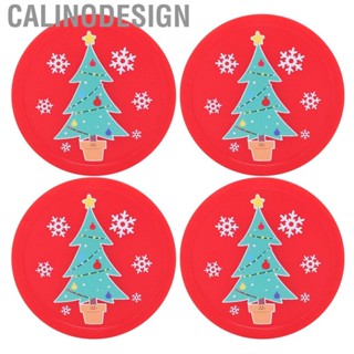 Calinodesign Air Hockey Pucks Table 4Pcs 75mm Christmas Tree Accessories