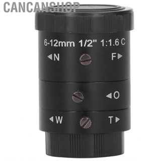 Cancanshop KP‑0612 3MP 6mm‑12mm High Definition C‑Mount  Lens Zoom Industrial