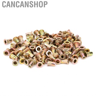 Cancanshop 200PCS Metric M3 Threaded Insert Rivet Nuts 9mm Length Flat Head Rivnuts