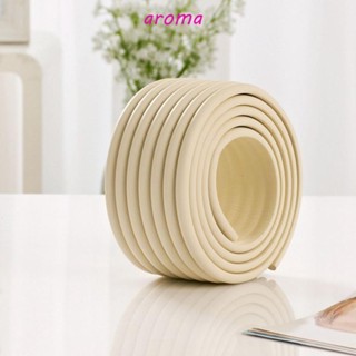 Aroma แถบโฟมนุ่ม ป้องกันการชน ทนทาน สําหรับตกแต่งมุมผนัง เพื่อความปลอดภัยของเด็ก