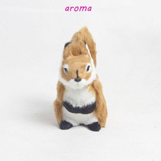 Aroma หมอนตุ๊กตากระรอกน่ารัก ขนาดเล็ก 19*18 ซม. ของขวัญวันเกิด สําหรับตกแต่งบ้าน