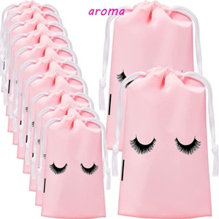 Aroma กระเป๋าใส่เครื่องสําอาง ขนตาปลอม ใช้ซ้ําได้ 20 ชิ้น