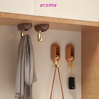 Aroma ตะขอแขวนเสื้อผ้า กระเป๋า กุญแจ ติดผนัง อเนกประสงค์