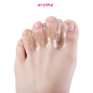 Aroma อุปกรณ์แยกนิ้วเท้า ปรับนิ้วหัวแม่มือ และเท้า ปรับได้ สําหรับดูแลเท้า