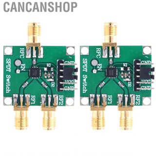 Cancanshop RF Switch Module 3-5V Board Single Pole Double Throw 50Ω Input Output Impedance SMA Interface Industrial Supply