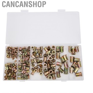 Cancanshop Insert Nut Resistant To Oxidation Threaded Rivet 6 Different Models Zinc Plated for Elevators Automobiles