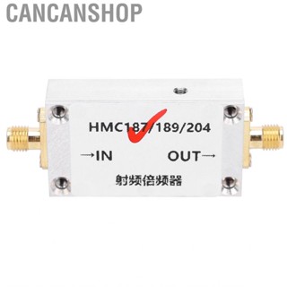 Cancanshop Frequency Doubler Multiplier Aluminium Alloy 1.7‑4GHz Output HMC187 Audio for Shortwave Indoor Use TV