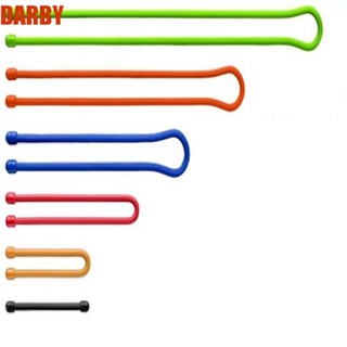 Darby ที่เก็บสายหูฟัง แบบยางซิลิโคน งอได้ 4 มม. 3 6 12 นิ้ว 5 ชิ้น