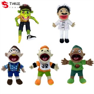 Tobie Jeffy Friends หุ่นมือตุ๊กตาสวมนิ้วมือ รูปการ์ตูน Telling Story Talk Show Muppet Jeffy ของเล่นสําหรับแม่ และลูก