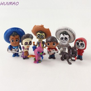 Huimao ฟิกเกอร์ การ์ตูนอนิเมะ Pixars COCO น่ารัก ขนาดเล็ก ของขวัญ สําหรับเด็ก