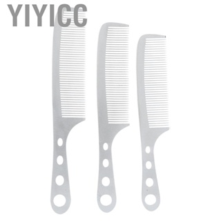 Yiyicc 3x Professional Men Hairdressing Comb Portable Barber Shop Hair Styling To.