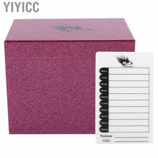 Yiyicc 10 Layers Eyelash Storage Box Display Makeup Organizer Acrylic Boards TY