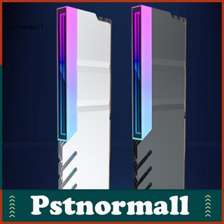 Pstnormall แผ่นฮีทซิงค์ระบายความร้อน Rgb อลูมิเนียม สะท้อนแสง สีสันสดใส สําหรับเดสก์ท็อป หน่วยความจํา กระจายความร้อน และอุปกรณ์ตกแต่งคอมพิวเตอร์