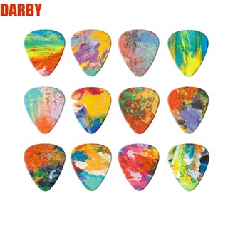 Darby ปิ๊กกีตาร์ 0.46 0.71 1.0 มม. อุปกรณ์เสริม สําหรับกีตาร์ไฟฟ้า อูคูเลเล่