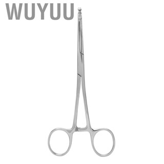 Wuyuu Stainless Steel Safe Light Weight Small Piercing Pliers Clamp Tongue