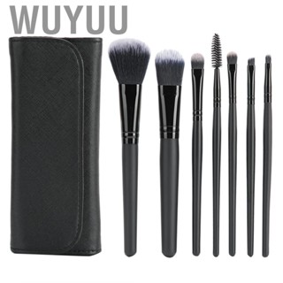 Wuyuu 7Pcs Makeup Brushes Set Professional   Make Up Brush Kits